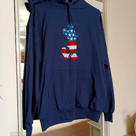 Disney Mickey Mouse Hoodie NWOT ✨️ Dark blue Great Condition - Picture 1 of 5